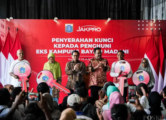 Gubernur Jakarta Pramono Anung dan Wakil Gubernur Jakarta Rano Karno. (Sumber: Poskota/Bilal Nugraha Ginanjar)