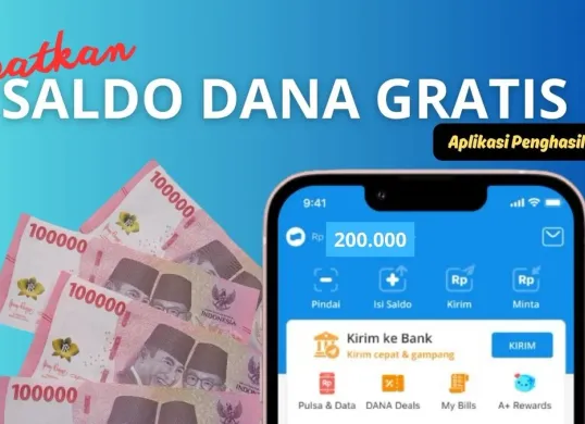 Mulai dapatkan saldo DANA gratis hingga Rp200.000 per hari hanya dengan menggunakan aplikasi penghasil uang yang mudah dan cepat. (Sumber: Poskota/Neni Nuraeni/DANA)