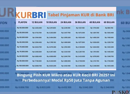 KUR BRI 2025: Modal usaha mudah, suku bunga rendah, dan proses cepat untuk UMKM. Yuk, kembangkan bisnis Anda sekarang! (Sumber: Poskota/Yusuf Sidiq)