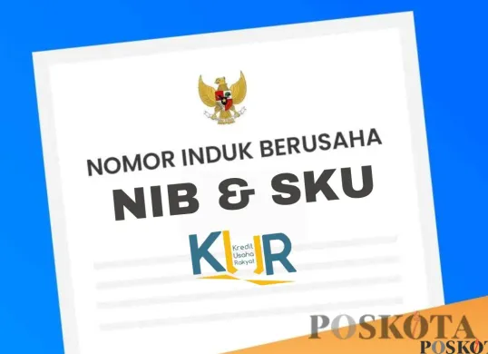 Dokumen usaha NIB dan SKU sebagai salah satu persyaratan penting KUR BRI 2025. (Sumber: Poskota/Arip Apandi)