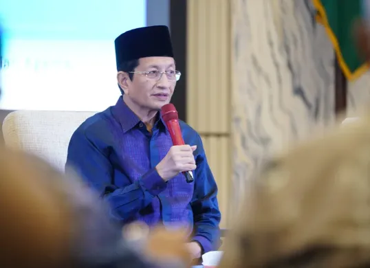 Menteri Agama Nasaruddin Umar Umumkan jadwal libur Lebaran 2025 untuk sekolah. (Sumber: Dok. Kemenag)