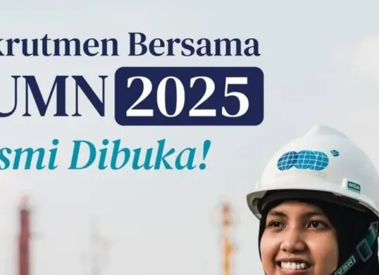  Rekrutmen Bersama BUMN 2025: Langkah awal menuju karier cemerlang di perusahaan BUMN terbaik Indonesia. Segera daftar dan raih kesempatanmu! (Sumber: Dok/fhcibumn.id)