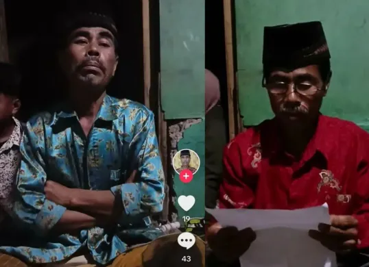 Imam Mahdi dari Garut, Abdul Rosid. (Sumber: TikTok)