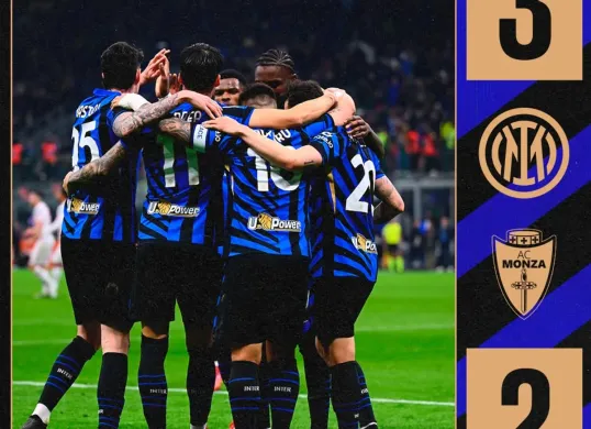 Inter Milan amankan tiga poin dari Monza (Sumber: Ig: @inter)