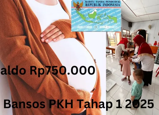 NIK e-KTP kamu divalidasi pemerintah menerima saldo Rp750.000 dari subsidi bansos PKH tahap 1 2025. (Sumber: Poskota/Gabriel Omar Batistuta)