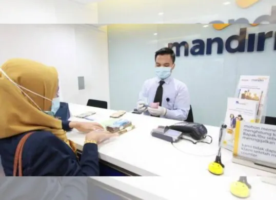 Ilustrasi bank Mandiri. (Sumber: Mandiri)