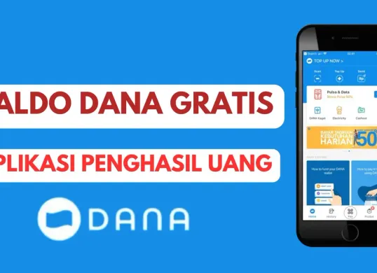 Klaim saldo DANA gratis cair langsung hari ini melalui aplikasi penghasil uang (Sumber: Poskota/Herdyan Anugrah Triguna)