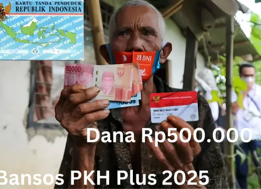 Dana Rp500.000 dari bansos PKH Plus 2025 cair ke NIK e-KTP penerima yang terpilih di wilayah ini. (Sumber: Poskota/Gabriel Omar Batistuta)