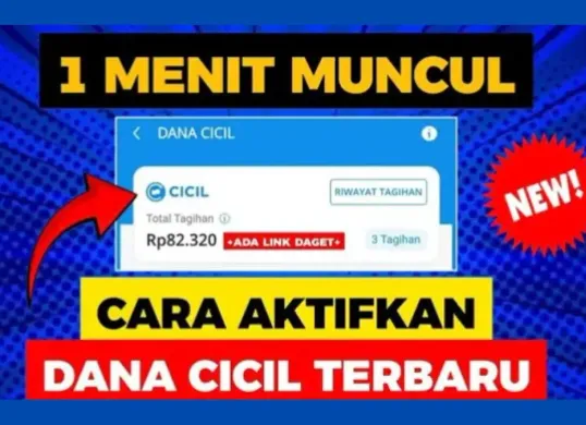 Ilustrasi - Simak panduan lengkap mengaktifkan fitur DANA cicil selengkapnya. (Sumber: YouTube/BOS DANA)