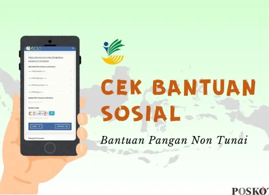 Informasi pengecekan bansos BPNT 2025. (Sumber: Poskota/Della Amelia)