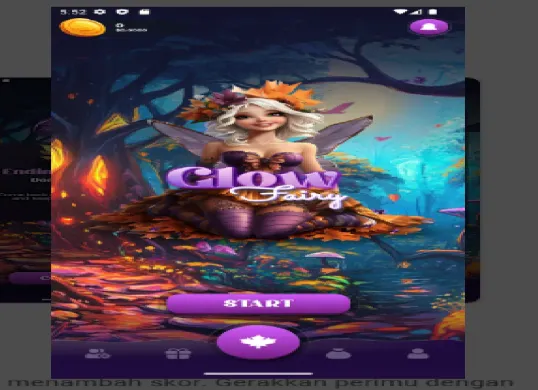 Glow Fairy, game penghasil saldo gratis untuk Anda. Cobain sekarang! (Sumber: play.google.com/GlowFairy)