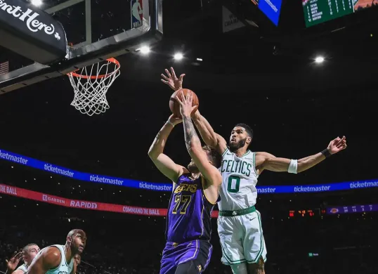 Hasil Celtics vs Lakers dalam pertandingan NBA, Minggu, 9 Maret 2025. (Sumber: Instagram @celtics)