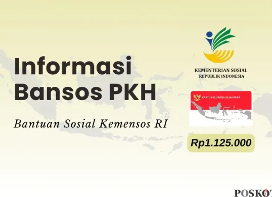 Informasi pencairan bansos PKH 2025. (Sumber: Poskota/Della Amelia)