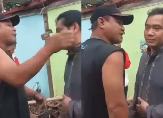 Momen warga geram dengan seorang pria yang dinilai tidak peduli istri dan anaknya tewas menjadi korban banjir di Sukabumi. (Sumber: Tangkap Layar Instagram/@funnelmedia)