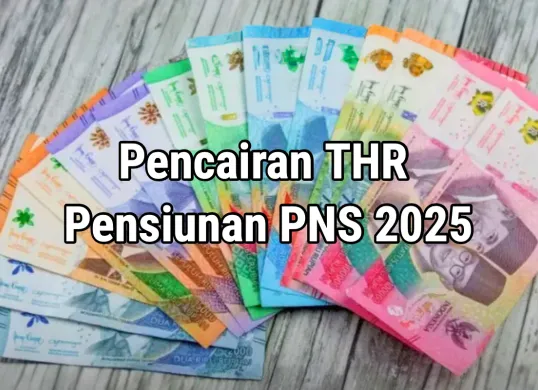 Ilustrasi pencairan THR pensiunan PNS 2025. (Sumber: Poskota/Dzikri)