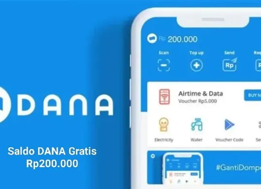 Buran klaim saldo DANA gratis Rp200.000 pakai cara ini masuk ke dompet digital. (Sumber: Poskota/Gabriel Omar Batistuta)