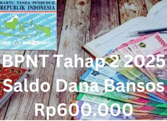 NIK e-KTP terdaftar di DTSEN berhak terima bansos BPNT tahap 2 2025 Rp600.000. (Sumber: Poskota/Gabriel Omar Batistuta)