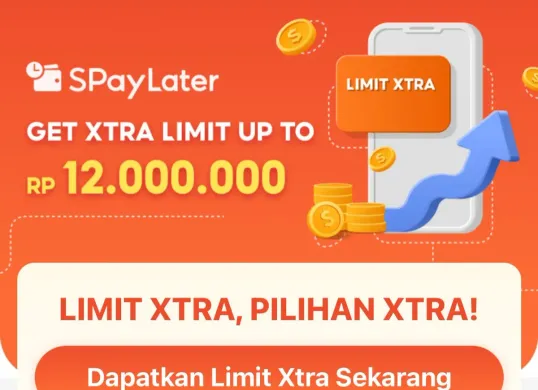 Gunakan Shopee PayLater untuk belanja lebih mudah dengan cicilan fleksibel hingga 12 bulan! Yuk, simak cara lengkapnya di sini! (Sumber: Shopee)