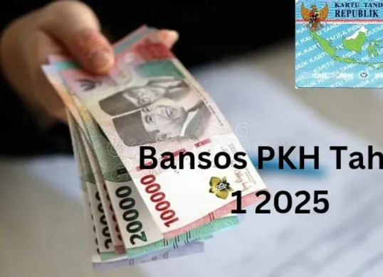 Bansos PKH tahap 1 2025 cair ke NIK e-KTP penerima dengan nominal berbeda sesuai kategori. (Sumber: Poskota/Gabriel Omar Batistuta)