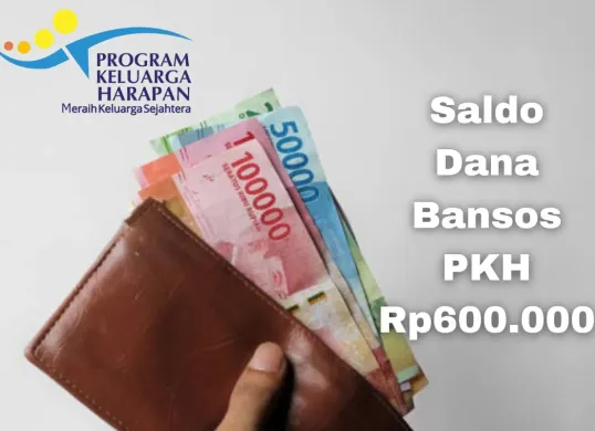 Saldo dana bansos PKH Rp600.000 tahap satu 2025 berhasil cair via rekening KKS. (Sumber: Poskota/Syania Nurul Lita Baikuni)