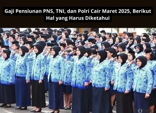 Pensiunan TNI dan Polri sedang menunggu informasi resmi tentang pencairan gaji Maret 2025. (Sumber: Poskota/Yusuf Sidiq)