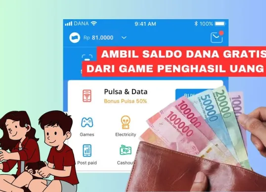 Cara dapatkan saldo DANA gratis dari game penghasil uang (Sumber: Poskota/Rivera Jesica Souisa)