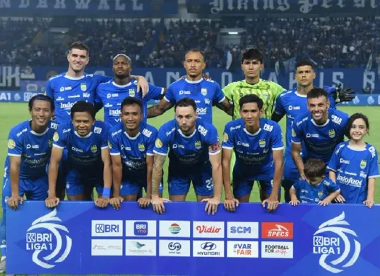 Skuad Persib Bandung. (Foto: persib.co.id)