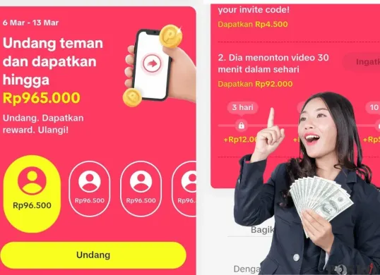 Klaim saldo DANA gratis Rp965.000 dari aplikasi penghasil uang, cek di sini. (Sumber: Poskota/Faiz)