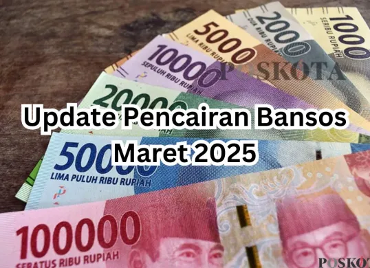 Update pencairan bansos Maret 2025. (Sumber: Poskota/Arip Apandi)