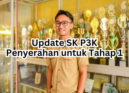 Informasi terbaru seputar penyerahan SK P3K. (Sumber: Poskota/Arip Apandi)