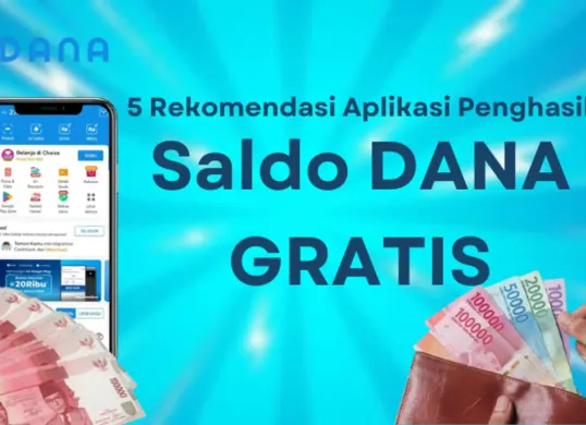 Rekomendasi aplikasi penghasil saldo DANA gratis. (Sumber: Poskota/Aldi Harlanda Irawan)