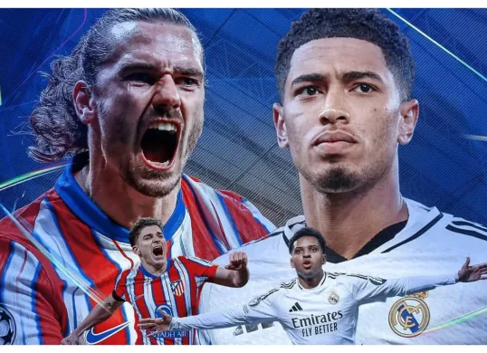 Link live streaming Liga Champions Atletico Madrid vs Real Madrid kick off pukul 03.00 WIB. (Sumber: Instagram/madridxtra_)