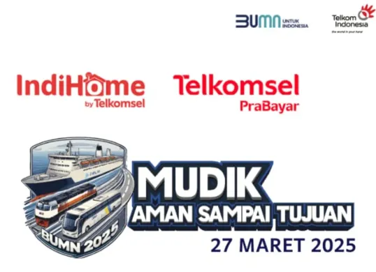 Telkom Group kembali berpartisipasi dalam program Mudik Gratis BUMN 2025. (Sumber: Dok. Telkom)