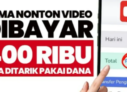 Raih saldo DANA gratis Rp400.000 hanya dengan nonton video. Ikuti langkah mudahnya dan buktikan sendiri. (Sumber: YouTube/@Kerah Kuning)