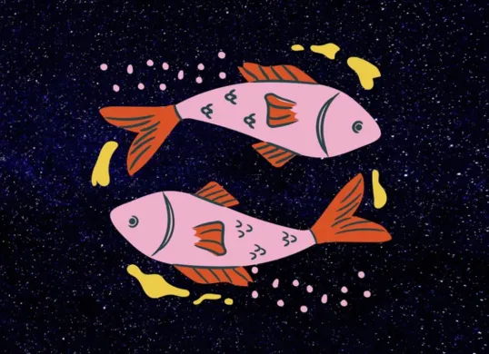 Ilustrasi zodiak Pisces. (Sumber: Pixabay/lenahelfinger)