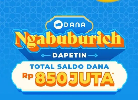 Saldo DANA Gratis dengan bermain Main Danapoly. (Sumber: Facebook DANA)