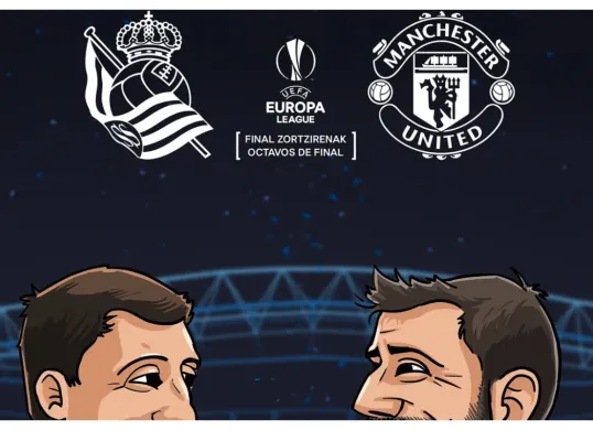 Link live streaming Liga Europa Manchester United vs Real Sociedad kick off jam 03.00 WIB. (Sumber: Instagram/realsociedad)