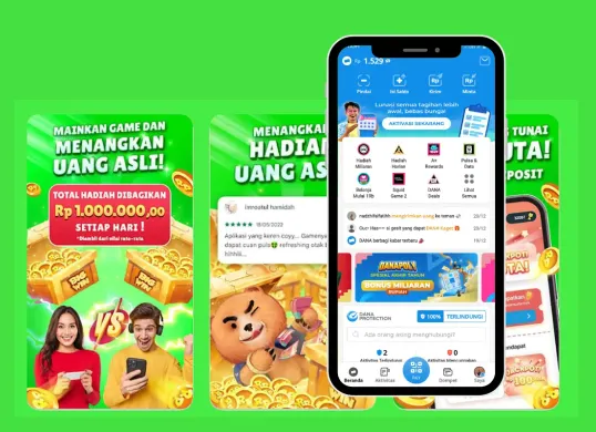 Ini deretan aplikasi penghasil saldo DANA gratis terbukti membayar. (Sumber: Poskota/Huriyyatul Wardah)