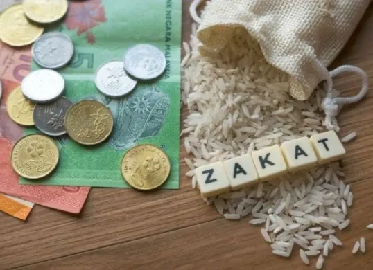 Cara mudah bayar zakat via online. (Sumber: Pinterest : @Urcfrozyal)