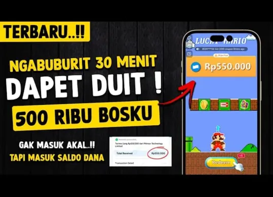 Dapatkan saldo DANA gratis dengan cara mudah melalui aplikasi game penghasil uang terbaru 2025. (Sumber: Tangkapan Layar/YouTube BANG GAPTEK ID)