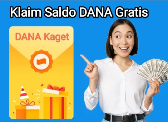 Cara dapat saldo DANA gratis dari link DANA Kaget. (Sumber: DANA|Freepik)