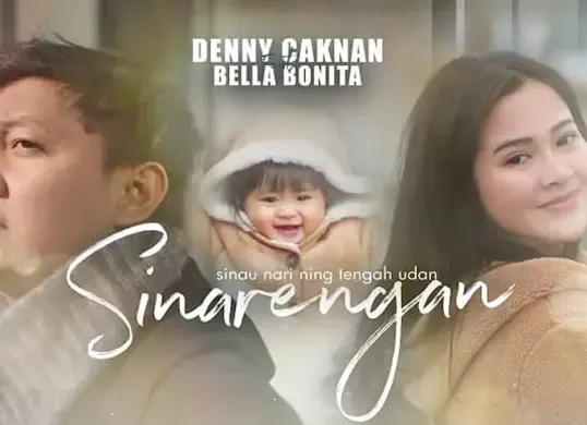 Lirik lagu 'Sinarengan' Denny Caknan featuring Bella Bonita. (Sumber: YouTube/DENNY CAKNAN)