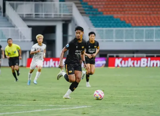 Penyerang Dewa United, Septian Bagaskara mendapat panggilan dari Patrick Kluivert ke Timnas Indonesia. (Foto: dewaunited.com)