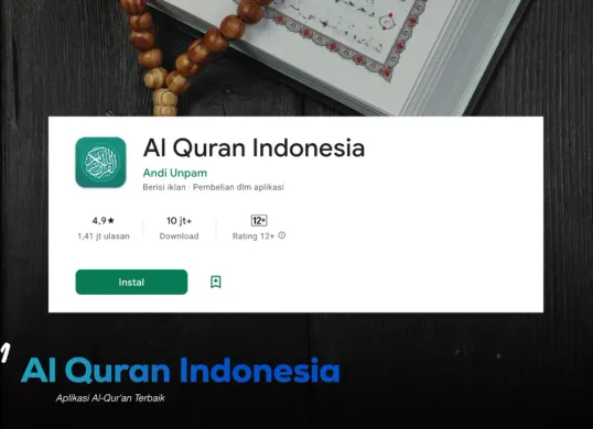 Anda bisa memilih aplikasi Alquran terbaik ini dengan berbagai fitur menariknya. (Sumber: Tangkapan layar YouTube AppsPedia)