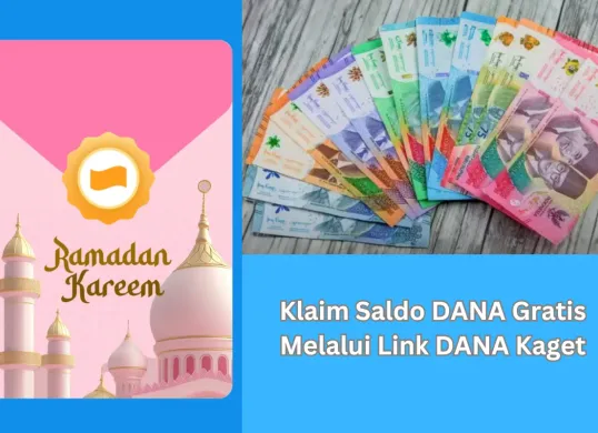 Ilustrasi dapat saldo DANA gratis melalui Link DANA Kaget. (Sumber: Poskota/Dzikri)