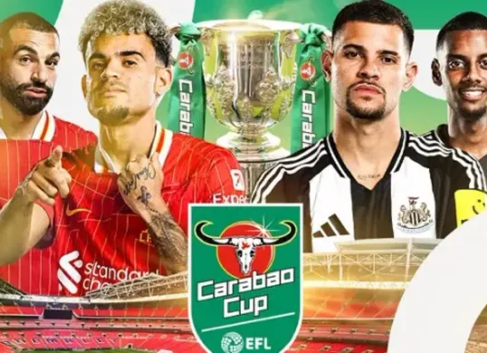 Streaming final Carabao Cup Liverpool vs Newcastle United. (Foto: Vidio)