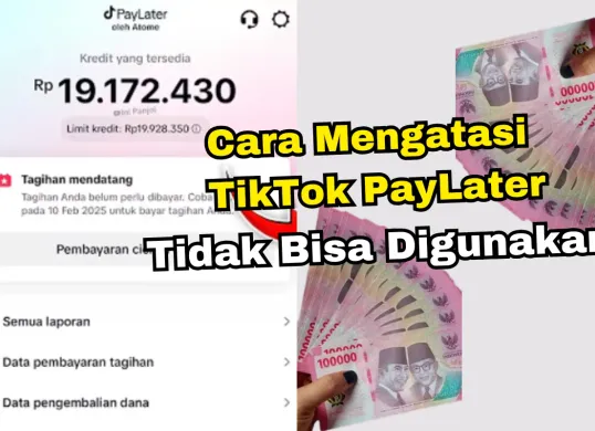 Inilah penyebab dan cara terbaru jika TikTok PayLater Anda tidak bisa digunakan. (Sumber: Poskota/Adam Taqwa Ganefin)