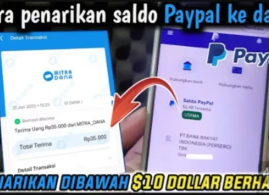 Mau transfer saldo PayPal ke DANA tanpa ribet? Ikuti cara mudah ini, saldo langsung masuk dalam hitungan menit! (Sumber: Youtube Muharis Ridho)