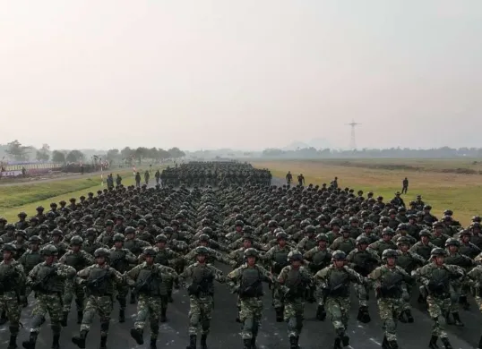 Ilustrasi pasukan tentara nasional Indonesia (TNI). (Sumber: PICRYL)