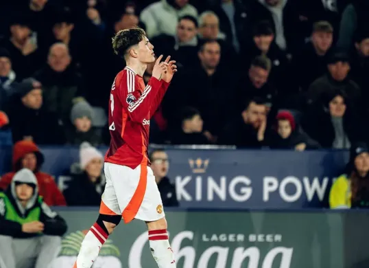 Setan Merah sukses kalahkan Leicester City 3-0. (Sumber: Instagram@officialmanchesterunited)